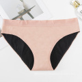 LEVEL 8035 Medium Days 4 Layers Absorbent Leak Proof Bikini Women Underwear Cotton Menstrual Period Panties